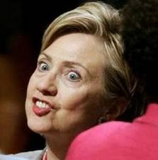 Hillary evil eye